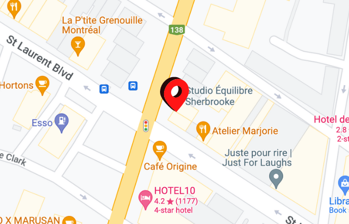 Studio Équilibre Montréal - Sherbrooke