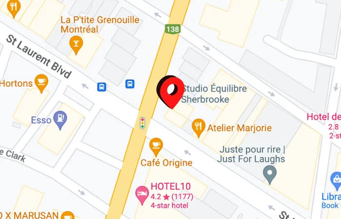 Studio Équilibre Montréal - Sherbrooke